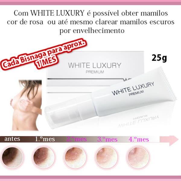 imagem Creme Clareador de Mamilos White Luxury - 20g