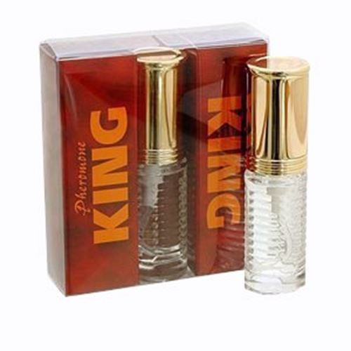imagem  Perfume Masculino com feromonas King - Fragrância Musk 7ml   4340